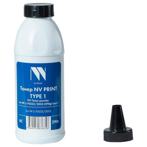 Тонер NV PRINT NV-HP LJ P2035/2055 (290 г) type 1 для LaserJet P2035/2055 (Китай) тонер canon c 719 для canon i sensys lbp 6300 6310 6650 6670 6680 mf 5840 5880 5940 5980 6140 6180