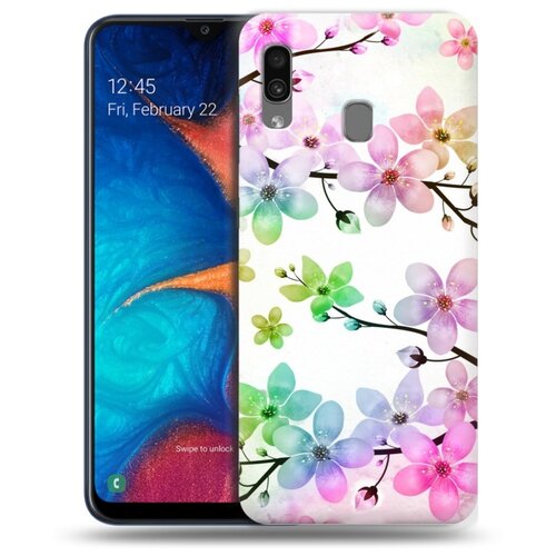 фото Дизайнерский пластиковый чехол для samsung galaxy a20 100gadgets