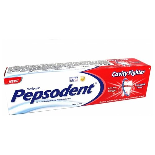 Зубная паста Pepsodent Cavity Fighter, 120 мл, 120 г