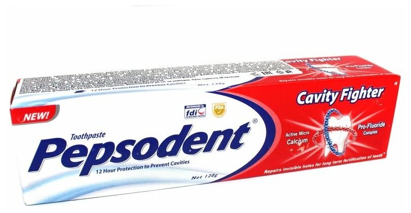 Pepsodent Зубная паста Cavity Fighter (Защ.от кариеса),120гр