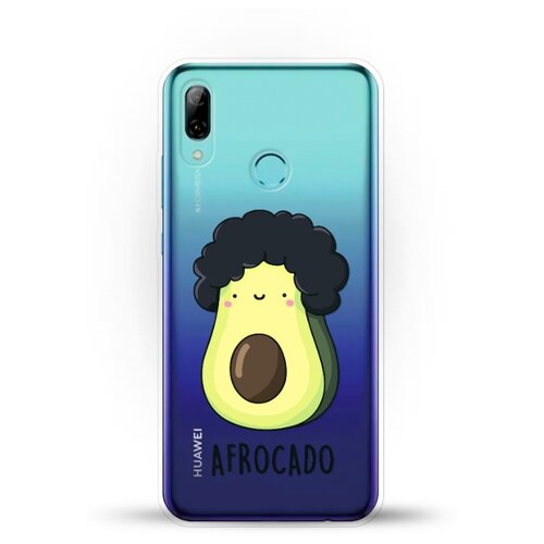 фото Силиконовый чехол афрокадо на huawei p smart (2019) andy & paul