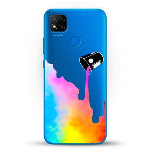 фото Силиконовый чехол краски на xiaomi redmi 9c andy & paul