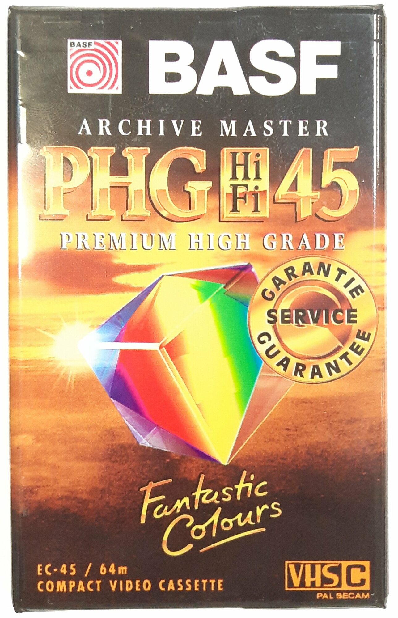 Видеокассета VHS-C BASF PHG45 Archive Master