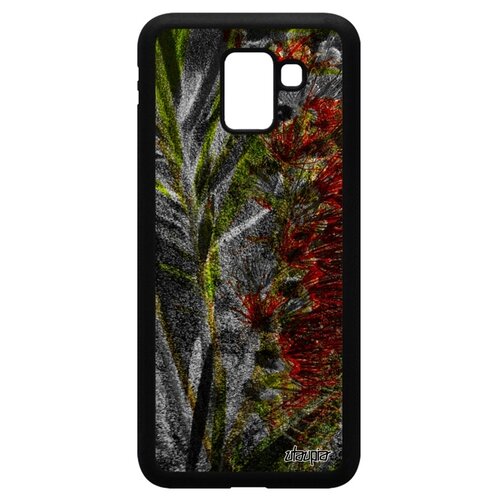 фото Чехол для мобильного galaxy j6 2018, "экзотик" букет лепестки utaupia