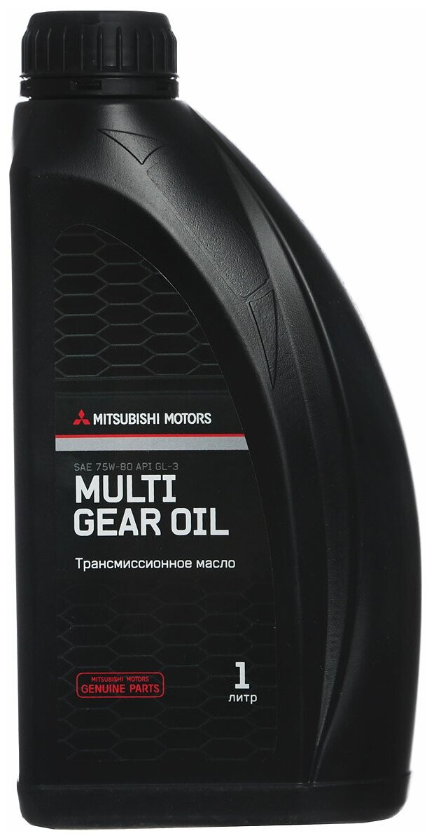 Масло трансмиссионное Mitsubishi Multi Gear Oil, 75W-80, 1 л, 1 шт.