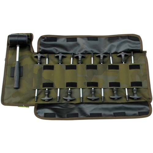 Колышки для палатки c молотком 20см Logic Carp HUMMER PEG SET