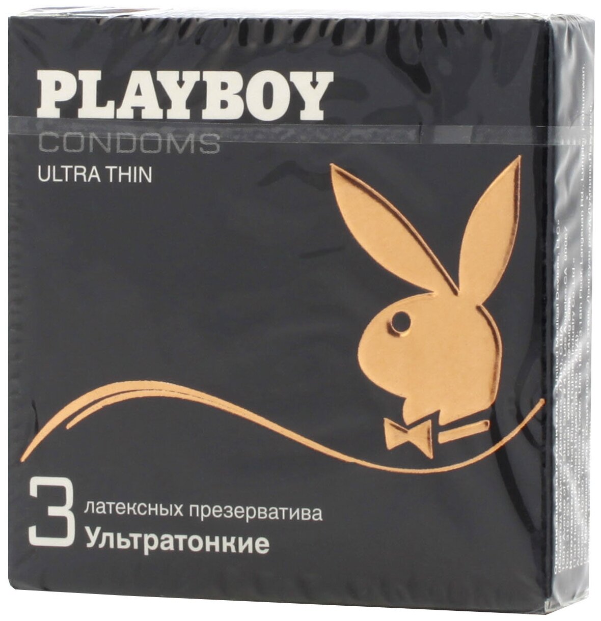 Презервативы Playboy Ultra Thin №3, ультратонкие