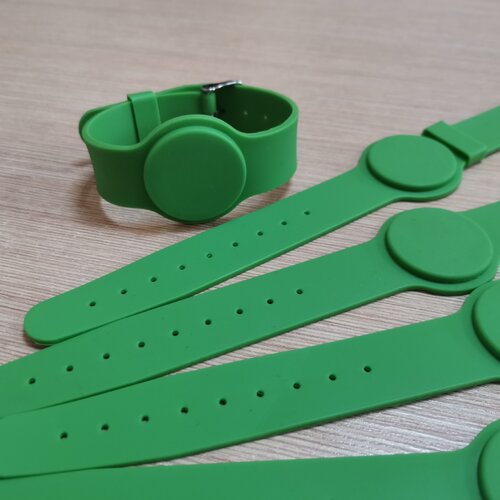 Бесконтактный браслет Smart-браслет TS с застёжкой зеленый - 5 шт 100000₽