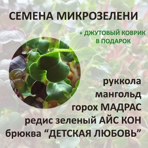 Набор семян микрозелени 3