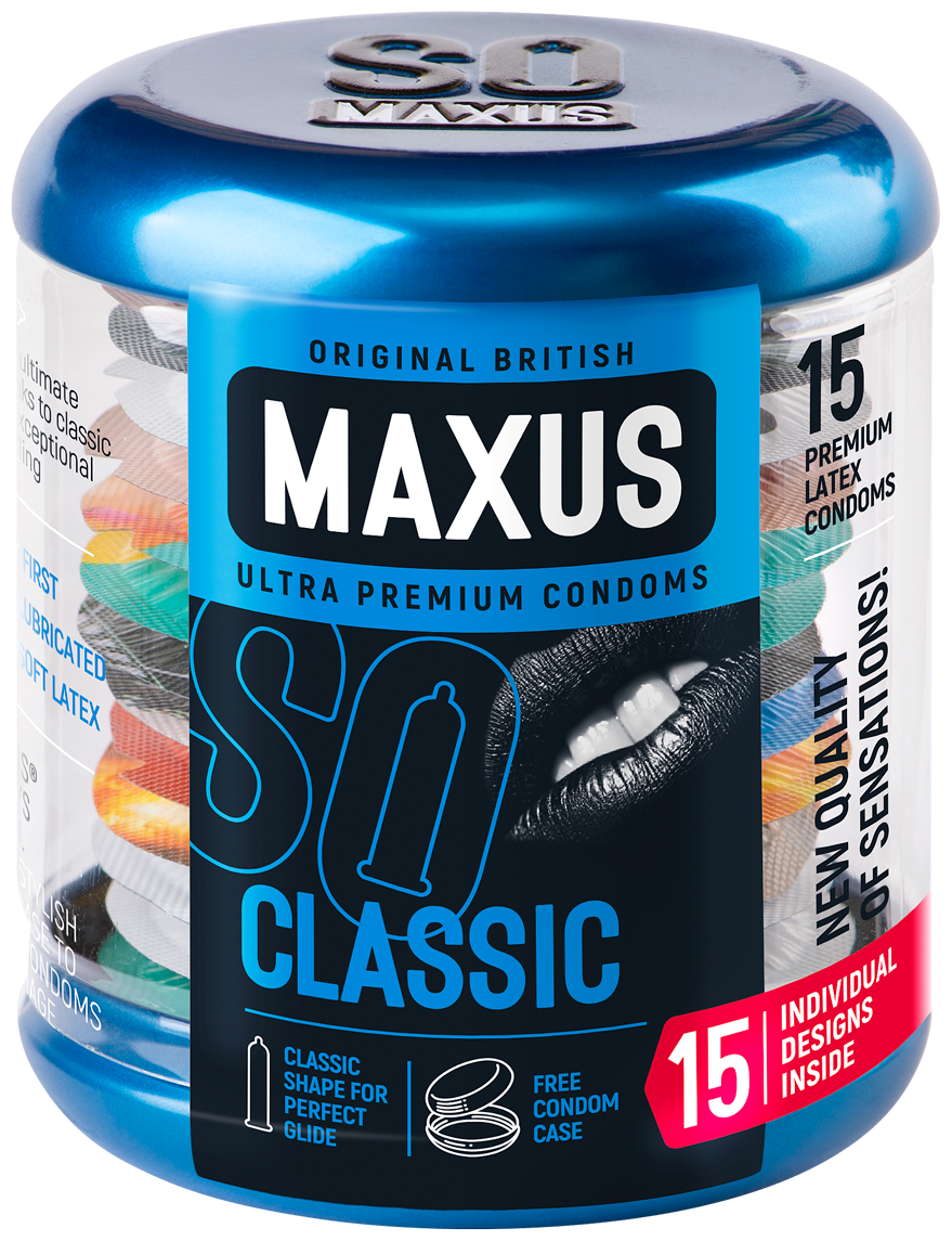 Презервативы Maxus Classic, 15 шт.