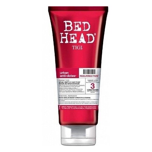 TIGI BH Urban Anti+dotes Resurrection Conditioner 400 ml кондиционер для сильно поврежденных волос tigi bed head urban anti dotes resurrection 748 мл