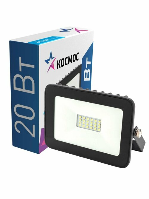 Прожектор светодиодный космос K_PR5_LED_20 20W, 28LED, черный