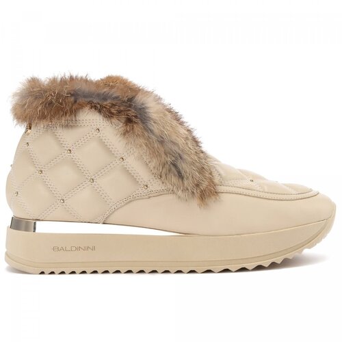 фото Ботинки baldinini, размер 37, бежевый