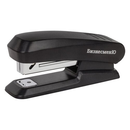 Степлер №24/6, 26/6 БИЗНЕСМЕНЮ, до 20 листов, черный, 227624 - 2 шт.