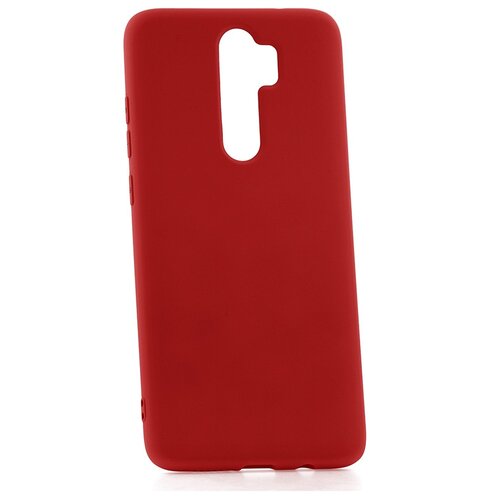 фото Чехол на xiaomi redmi note 8 pro derbi slim silicone-3 красный