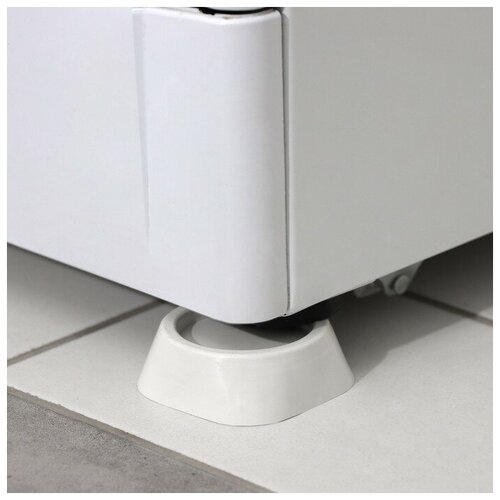 Набор подставок антивибрационных 4 шт цвет белый 462₽