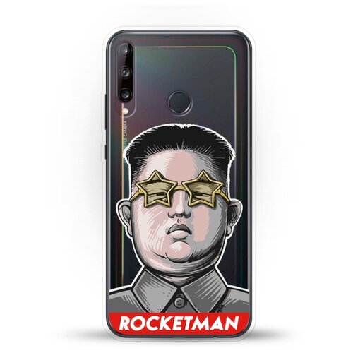 фото Силиконовый чехол rocketman на honor 9c andy & paul