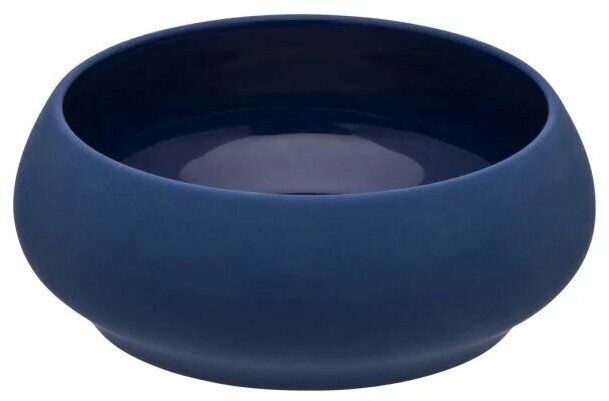 Bahia Чаша матовая с закругленными краями Gourmet Bleu 14 см/500 мл