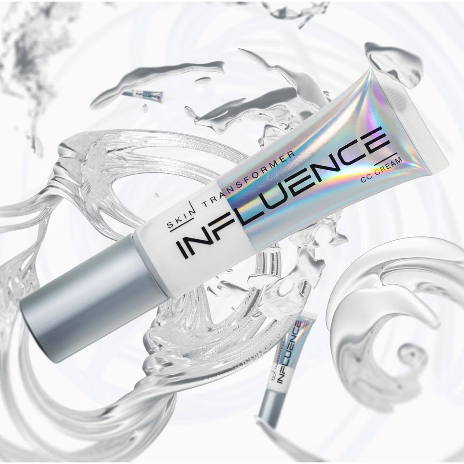 СС крем для лица Influence Beauty Skin Transformer тональный крем невесомое покрытие тон 1.5 бежевый 25мл Fulin Cosmetics - фото №8