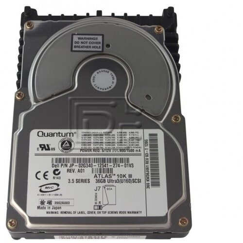 Жесткий диск Maxtor 8C036J0 36Gb 15000 U320SCSI 35 HDD 2391500₽