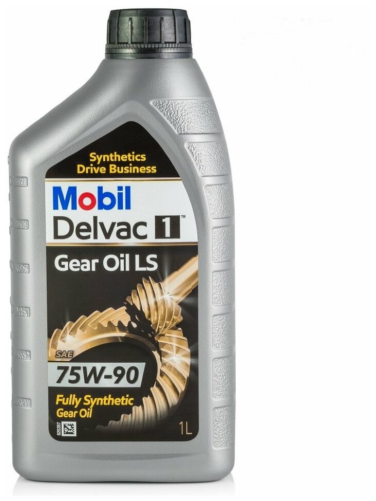 MOBIL 153469 Mobil 75W90 (1L) Delvac 1 Gear Oil LS_масло трансм.! \API GL-5 1шт