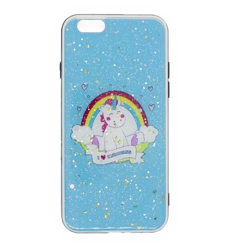фото Чехол nuobi fashion young для iphone 6/6s (i love unicorns)