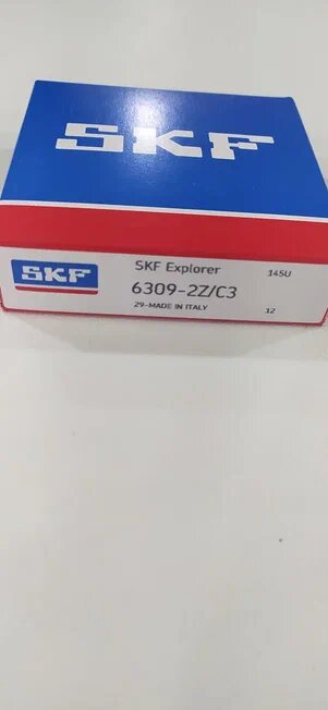 Подшипник SKF 6309-2Z/С3 радиальный шариковый 45*100*25/0,848