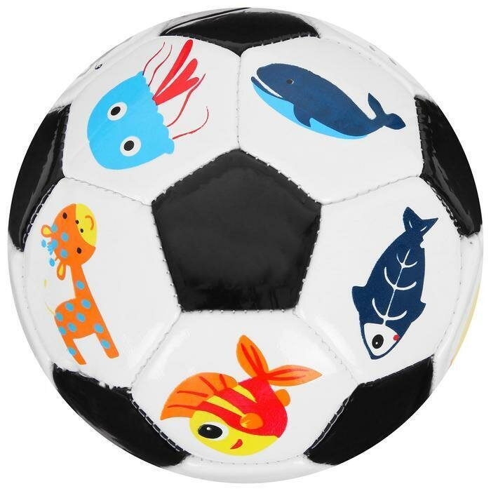 Мяч футбольный детский, размер 2, PVC,