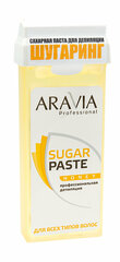 ARAVIA PROFESSIONAL Сахарная паста для шугаринга в картридже "Медовая" очень мягкой консистенции, 150 г