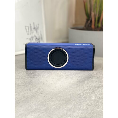 Колонка беспроводная настольная портативная музыкальная синий 146000₽