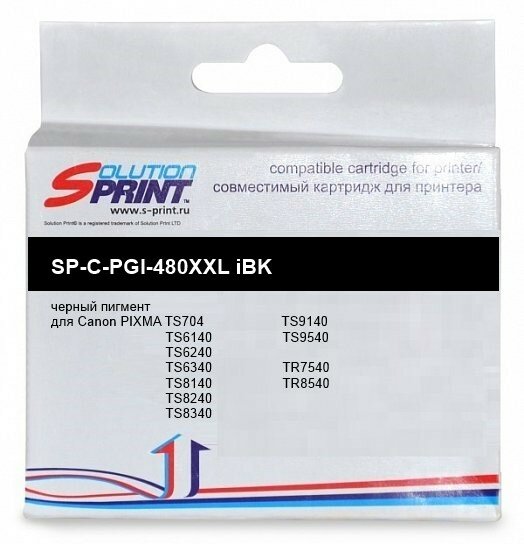 Картридж Sprint SP-C-PGI-480XXL iBK для Canon совместимый