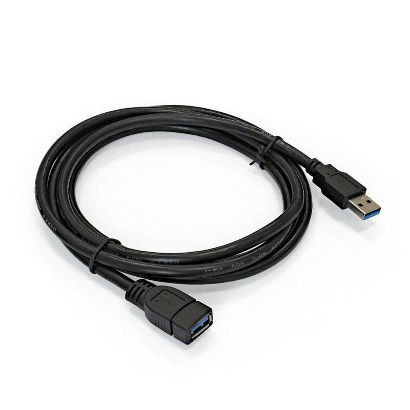 Exegate EX284932RUS Удлинитель USB 3.0 ExeGate EX-CC-USB3-AMAF-1.8 (Am/Af, 1,8м)