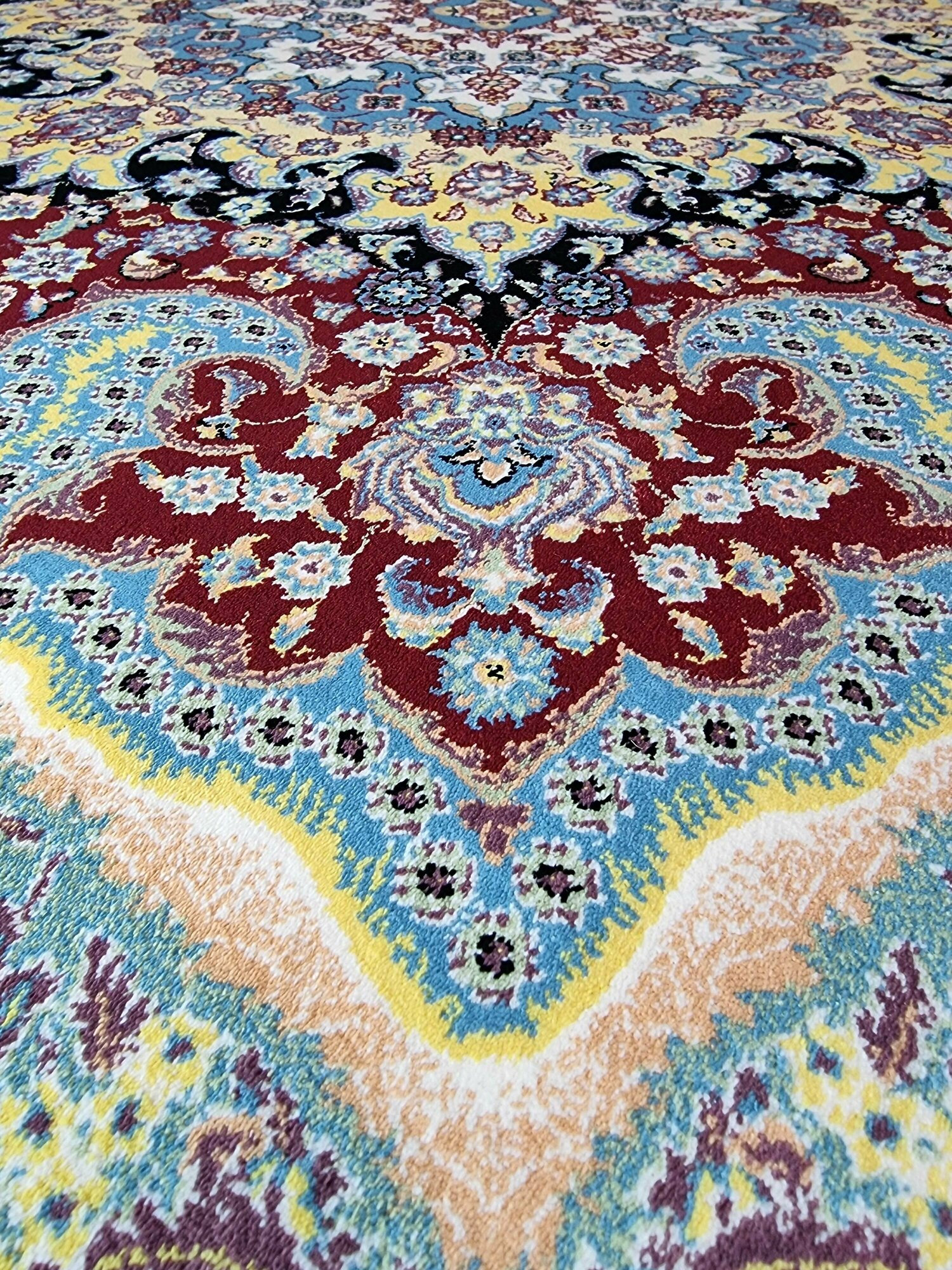 Персидский ковер Farrahi Carpet, Иран, размер 2х3 м - фотография № 7