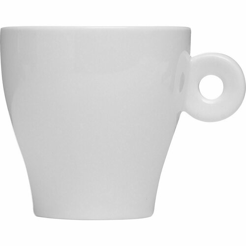 Чашка Kunstwerk кофейная 150мл, 94х77х80мм, фарфор, белый, 1 шт.