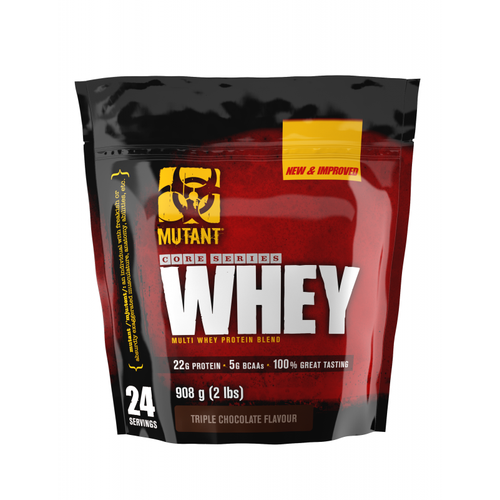 фото Протеин mutant whey 2lb triple chocolate 908g (тройной шоколад)