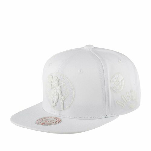 фото Бейсболка mitchell & ness, размер onesize, белый