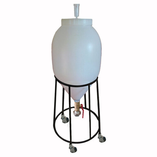 Конусный Пластиковый ЦКТ ферментер Бирма 60 литров Полная комплектация кран латунь 17200₽