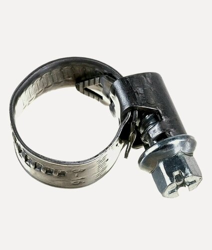 Изображение товара Хомут стяжной, нержавеющий, металлический, винтовой, червячный TORRO S 8-16/9 "NORMA" 1шт