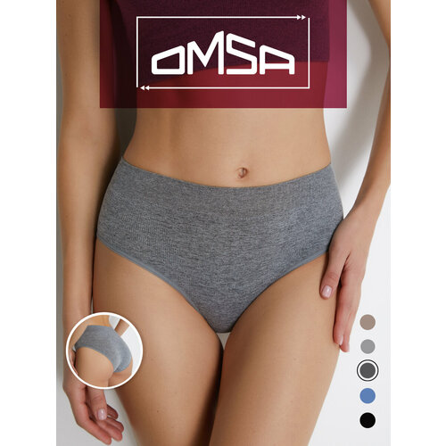 фото Трусы omsa, размер 48/50 (l/xl), grigio melange
