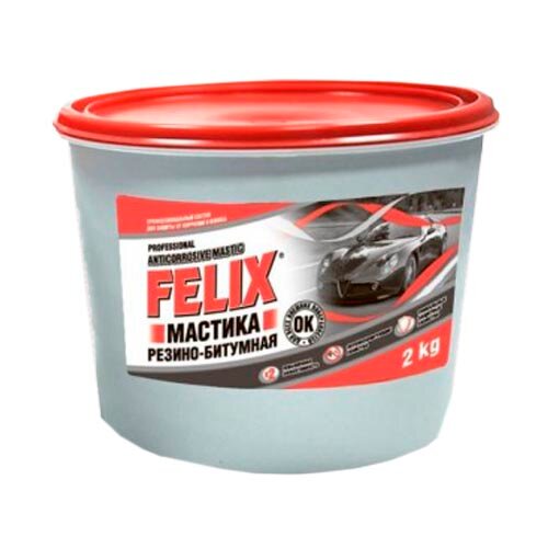 Мастика резино-битумная 2 кг ведро FELIX 411040081