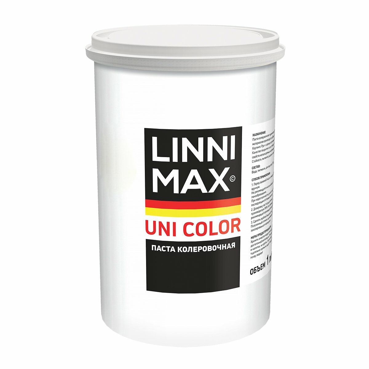 Колеровочная паста Linnimax Uni Color цвет: № 83 Oxidblau, 1 л.