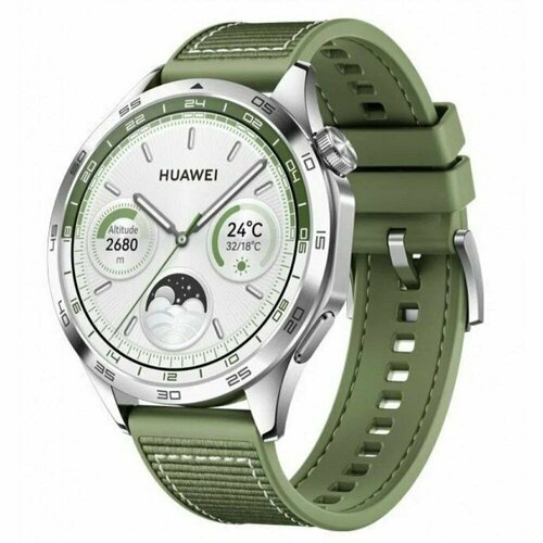 Смарт-часы HUAWEI Watch GT3 Jupiter Зеленый CN Version с Русским Языком зеленый, зелёный