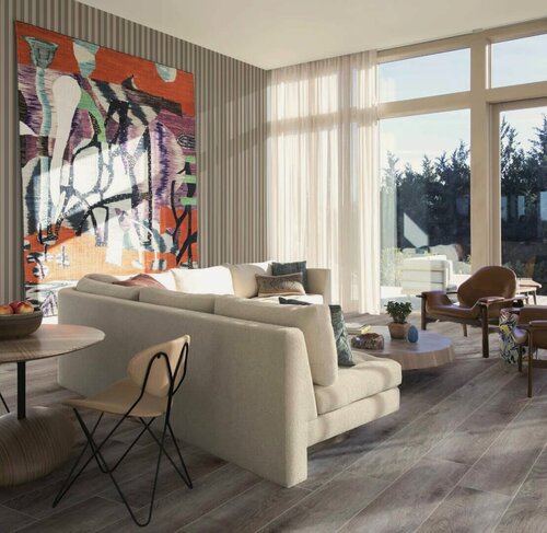 Изображение товара Кварцвинил SPC (замковый) Royce Ultima U1963 Дуб Дарвин (180х1200мм), 2.16м кв, 10 шт/уп