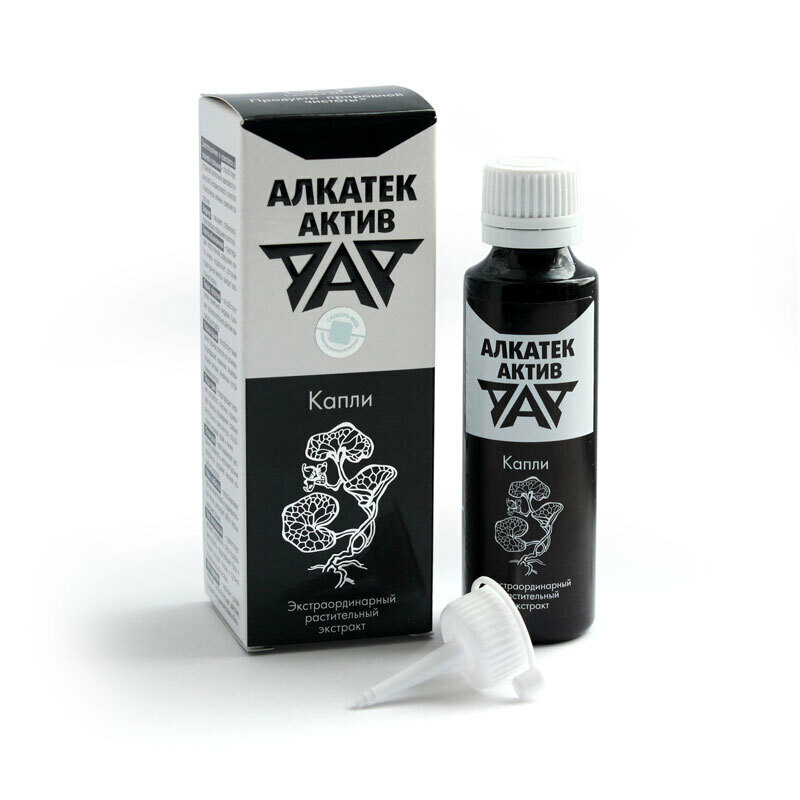 Средства От Наркотической Зависимости АлкАтекАктив от алкогольной зависимости, капли 50 мл - набор 2 шт.