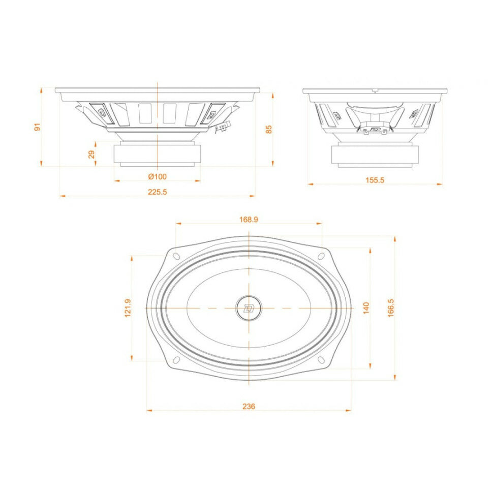 Автоакустика DL Audio Barracuda 69 — фото 1