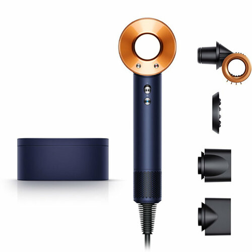 Фен Dyson Supersonic HD15 gift box HK, Prussian Blue/Bright Copper