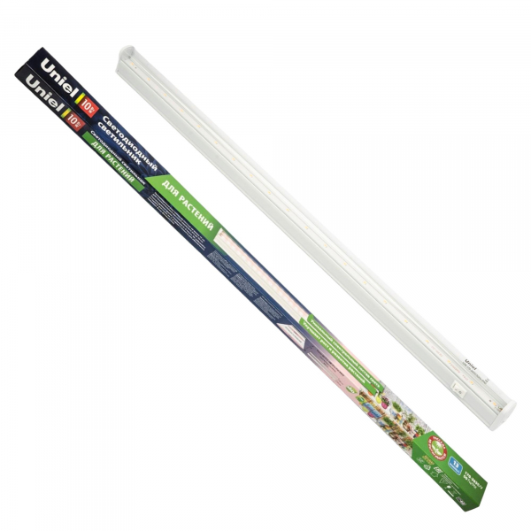 Светодиодная лампа для растений Uniel / Юниэль ULI-P12-10W/SPLE спектр для фотосинтеза 10Вт 265В UL-00007512 / фитосветильник для рассады