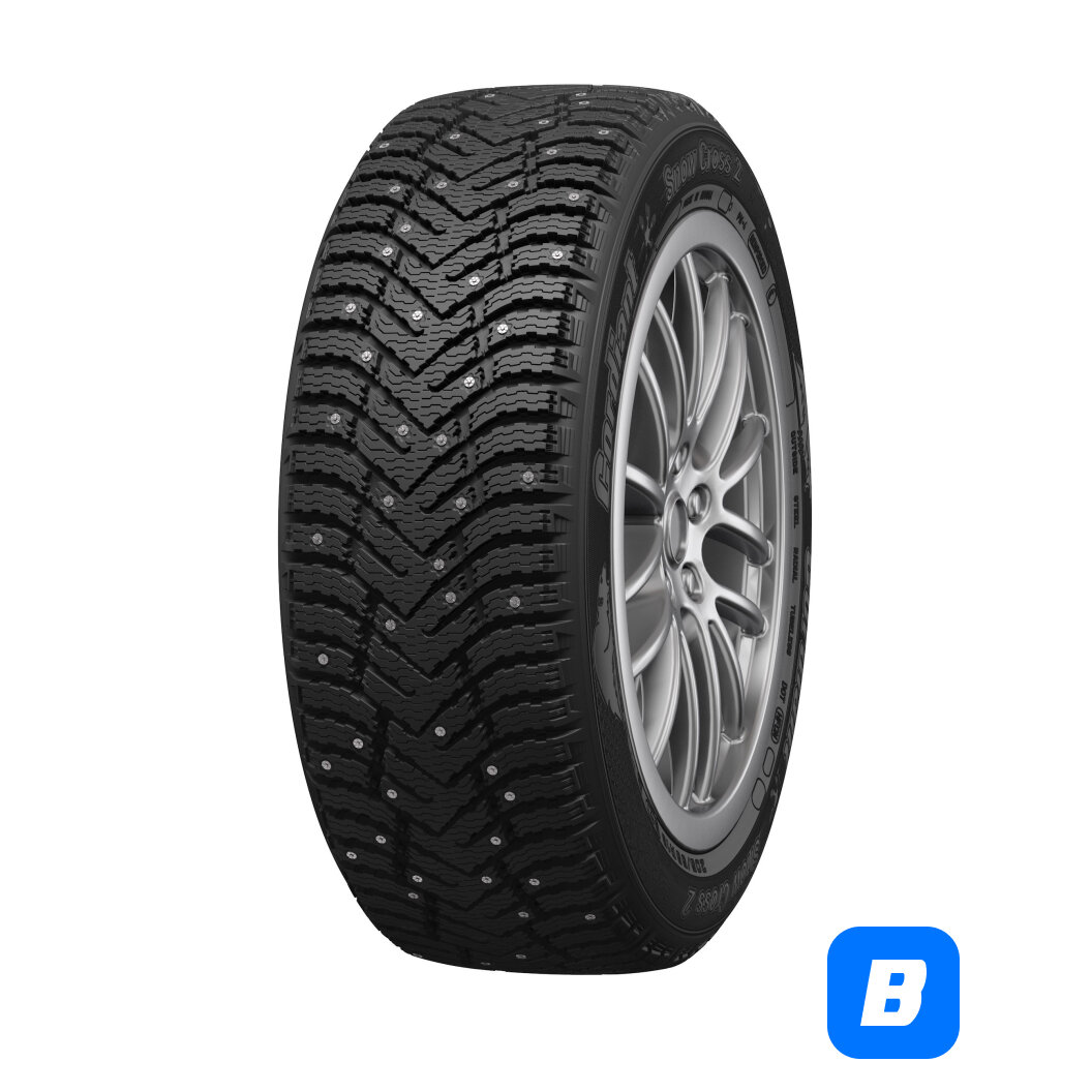 Зимние шины Cordiant SNOW-CROSS 2 PW-4 215/60R17 100T — фото 1