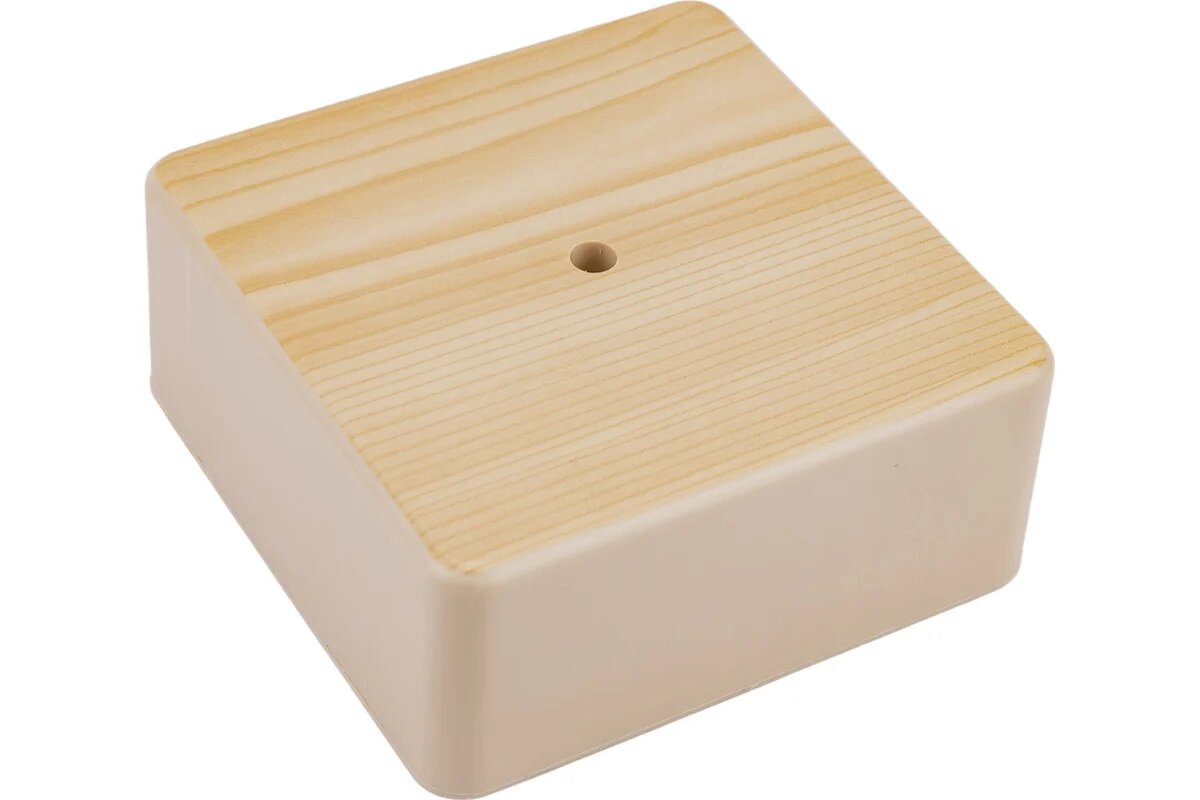 Распаячная коробка IEK км41222-04 о/п 104x104x44мм сосна(6к/6мм2) UKO10-100-100-044-K34