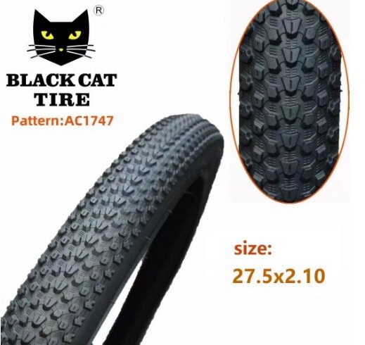 Велосипедные шины Yamada Black Cat AC1747 275x210 для горных велосипедов